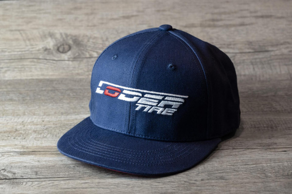 "LODER TIRE" Snapback blau