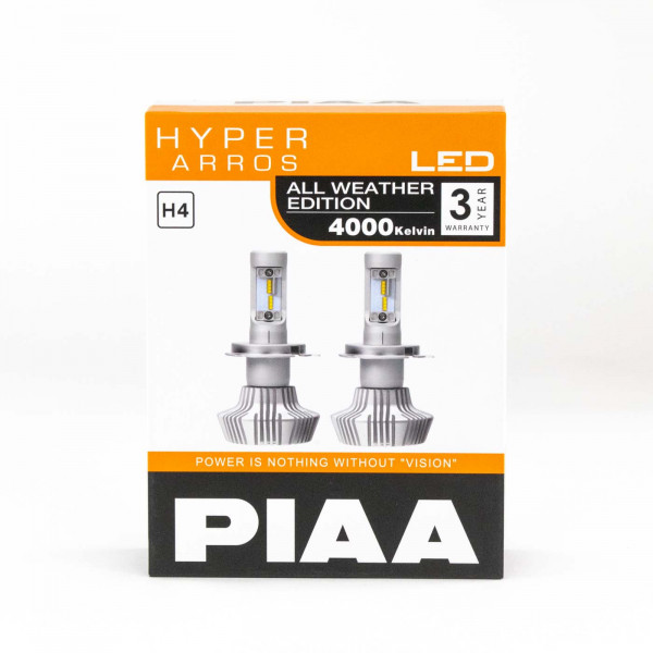PIAA H4 LED Hyper Arros Twin