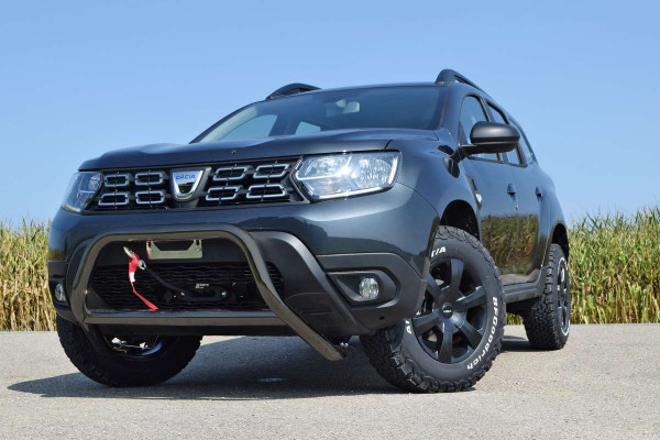 Frontbügel schwarz Duster 18-